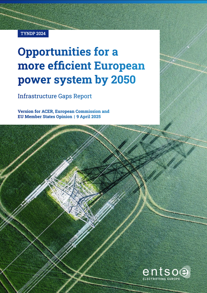 Cover of Opportunities for a more efficient European power system by 2050