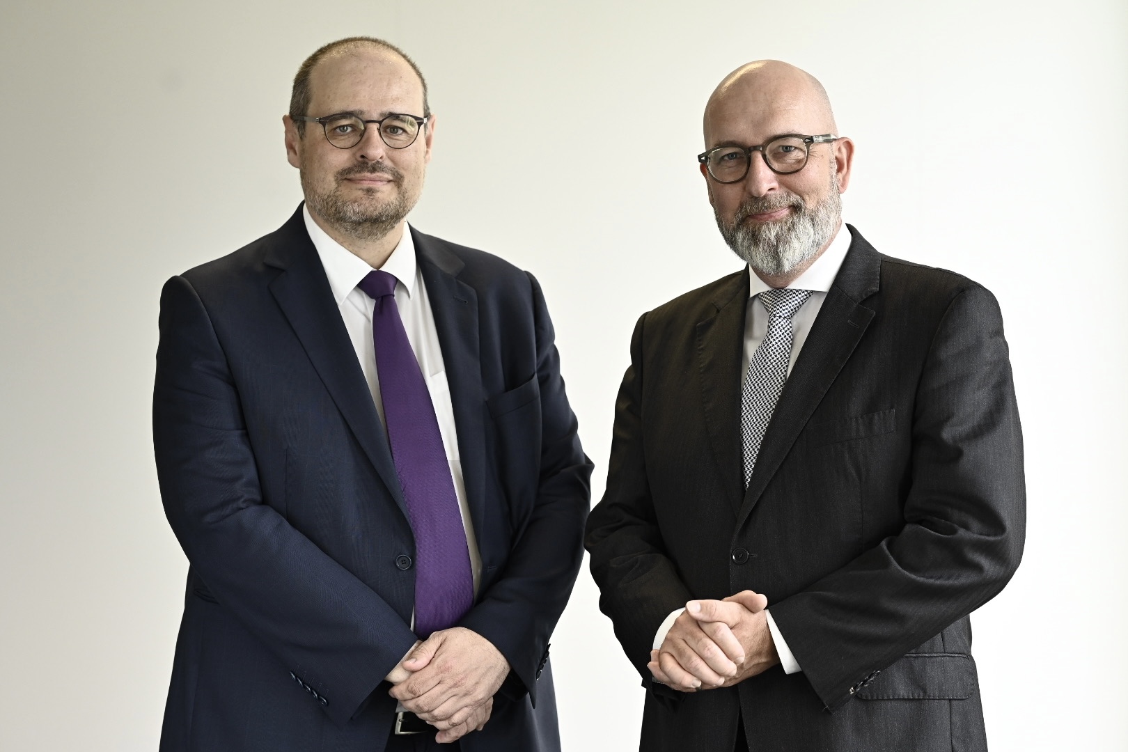 Chair of the ENTSO-E Board, Mr Damian Cortinas (RTE) and President of ENTSO-E, Mr Zbyněk Boldiš, (ČEPS)